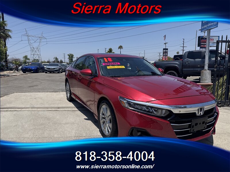 2018 Honda Accord EX-L   - Photo 1 - North Hollywood, CA 91606