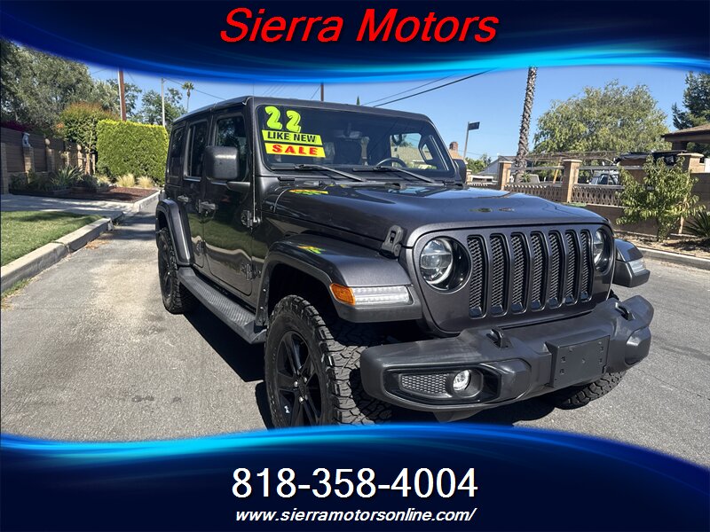 2022 Jeep Wrangler Unlimited Sahara   - Photo 1 - North Hollywood, CA 91606