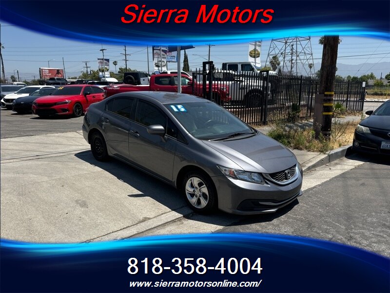 2015 Honda Civic LX   - Photo 1 - North Hollywood, CA 91606