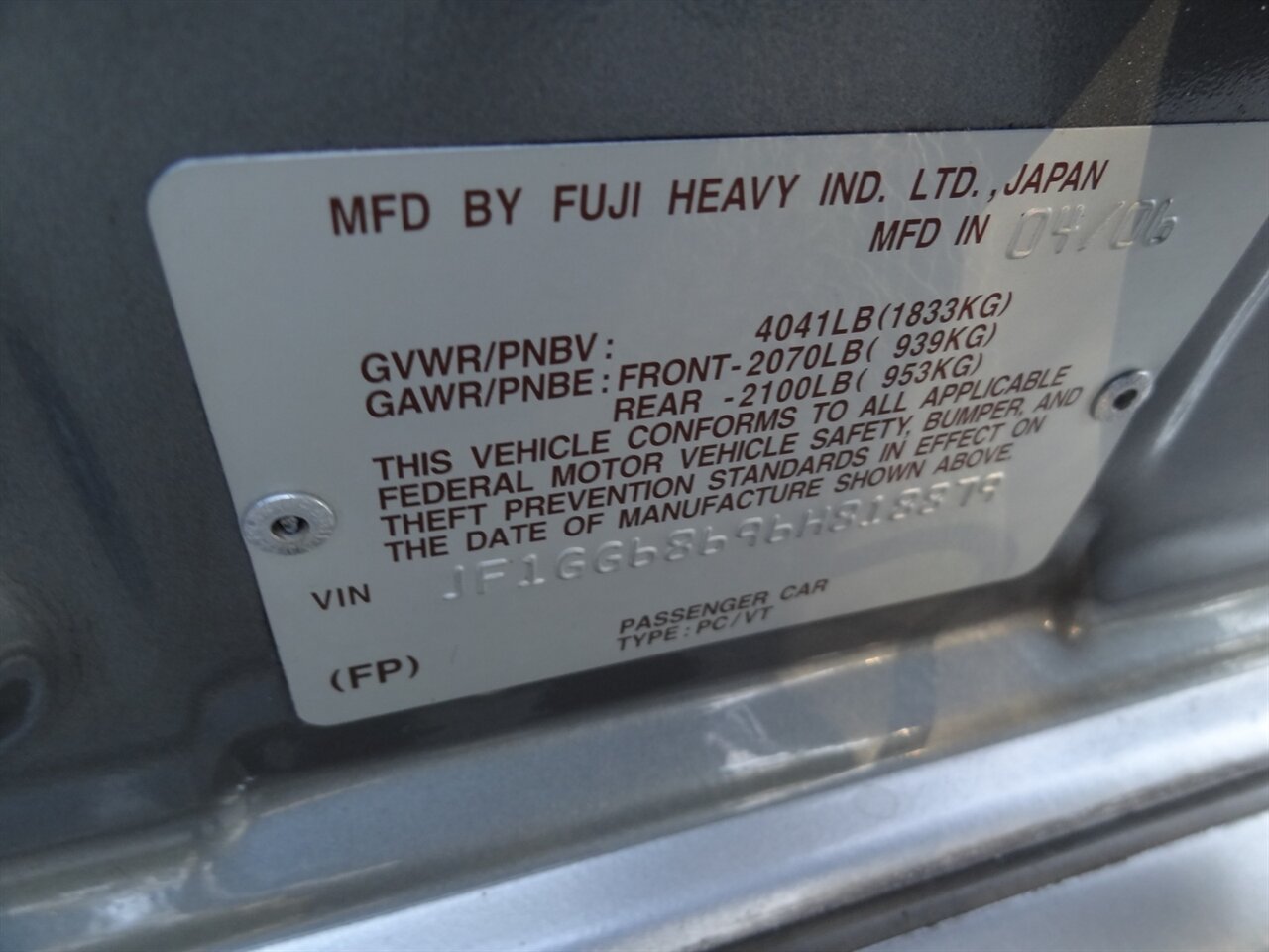 2006 Subaru Impreza Outback Sport   - Photo 28 - Deland, FL 32720