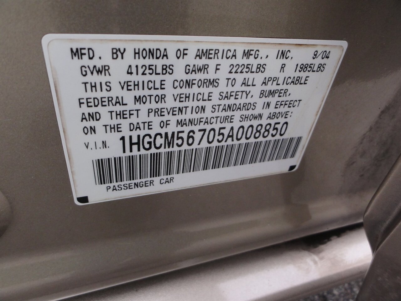 2005 Honda Accord EX - Photo 26 - Deland, FL 32720
