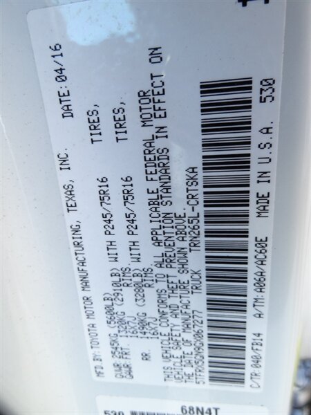 2016 Toyota Tacoma SR  Extended cab - Photo 36 - Deland, FL 32720