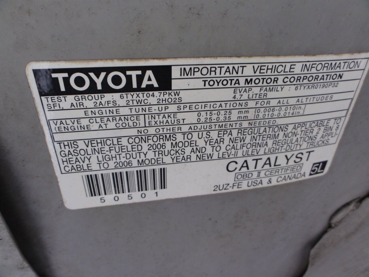 2006 Toyota Tundra SR5 SR5 4dr Double Cab XSP Package - Photo 33 - Deland, FL 32720