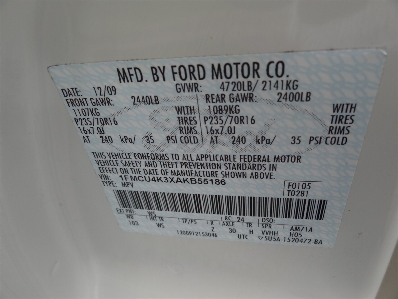 2010 Ford Escape Hybrid Premium - Photo 29 - Deland, FL 32720