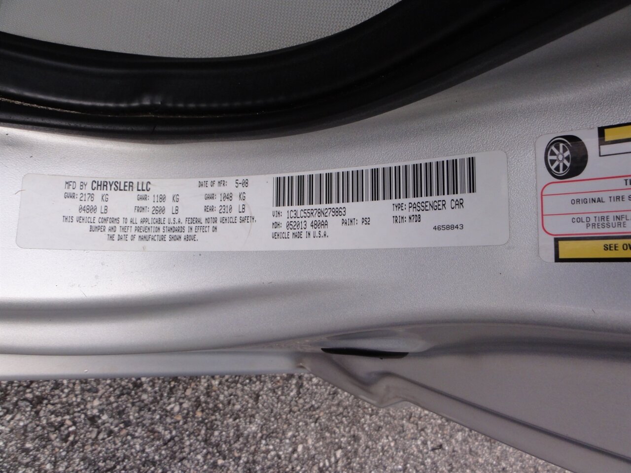 2008 Chrysler Sebring Touring  Convertible - Photo 34 - Deland, FL 32720