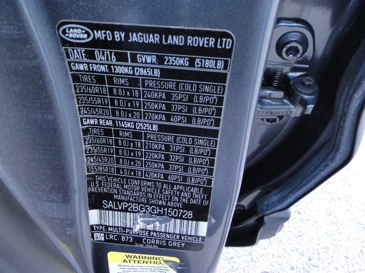 2016 Land Rover Range Rover Evoque SE  Premium package - Photo 21 - Deland, FL 32720