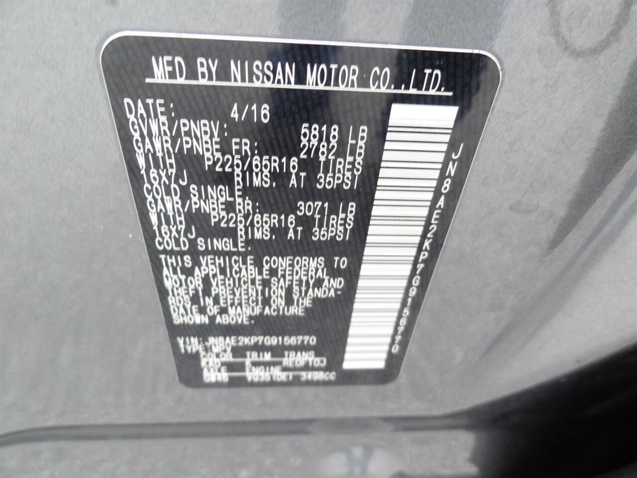 2016 Nissan Quest 3.5 S   - Photo 29 - Deland, FL 32720