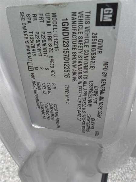 2007 Chevrolet Uplander LS   - Photo 33 - Deland, FL 32720
