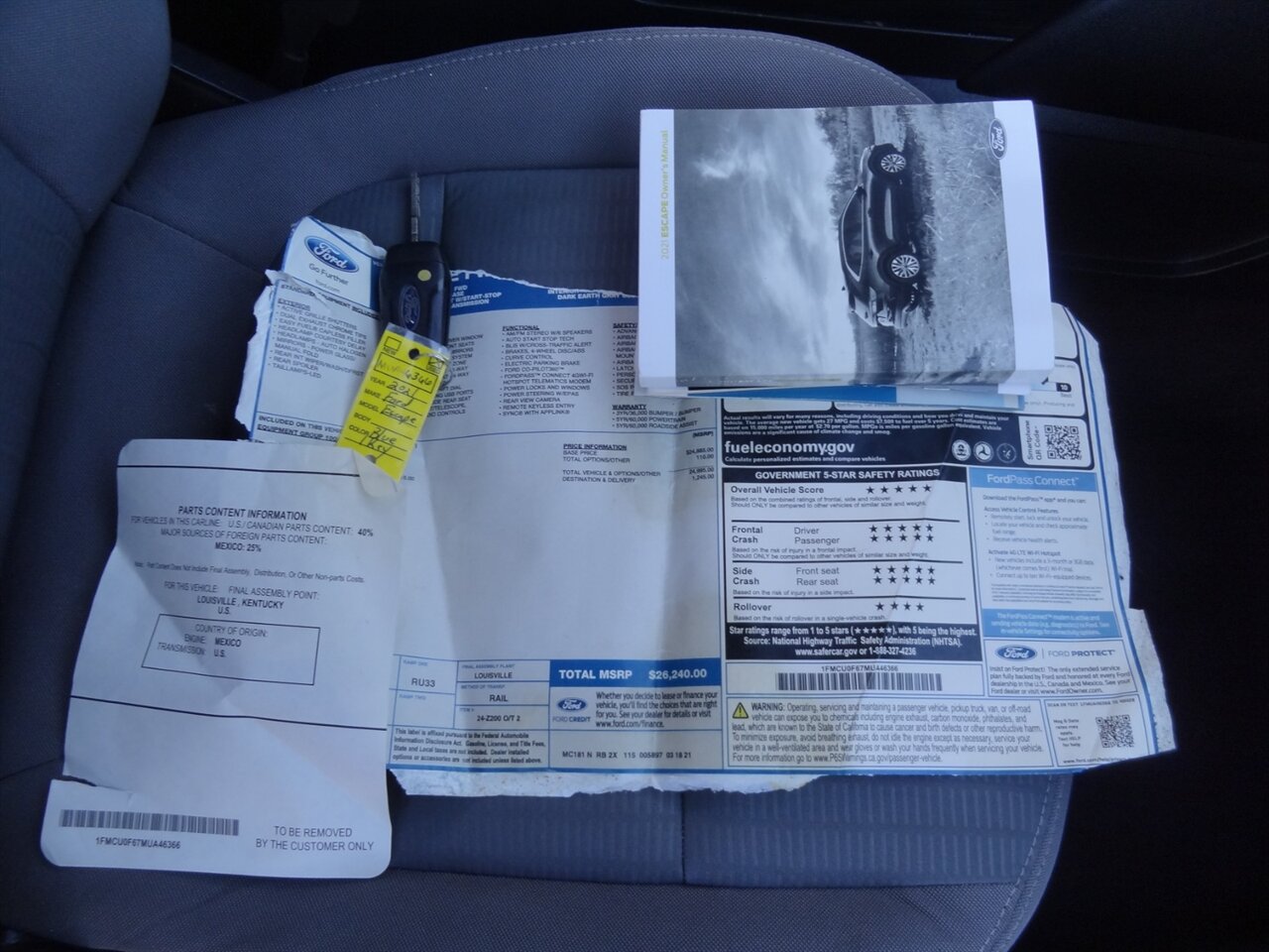 2021 Ford Escape S   - Photo 55 - Deland, FL 32720