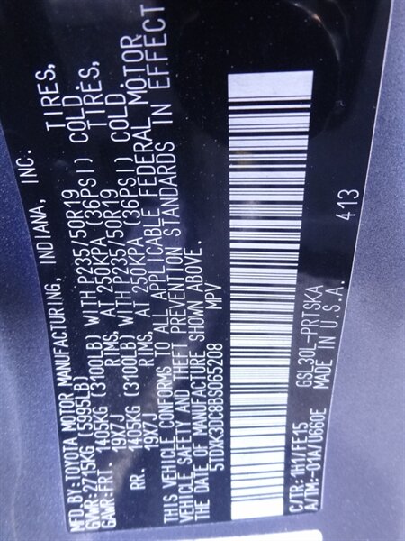 2011 Toyota Sienna SE  BraunAbility ramp van - Photo 29 - Deland, FL 32720