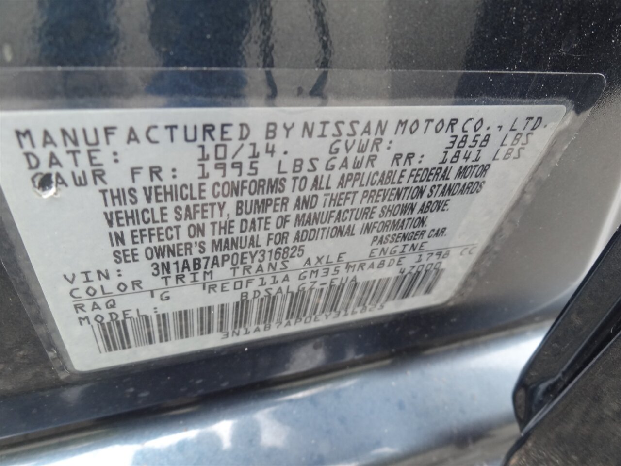 2014 Nissan Sentra SL   - Photo 27 - Deland, FL 32720