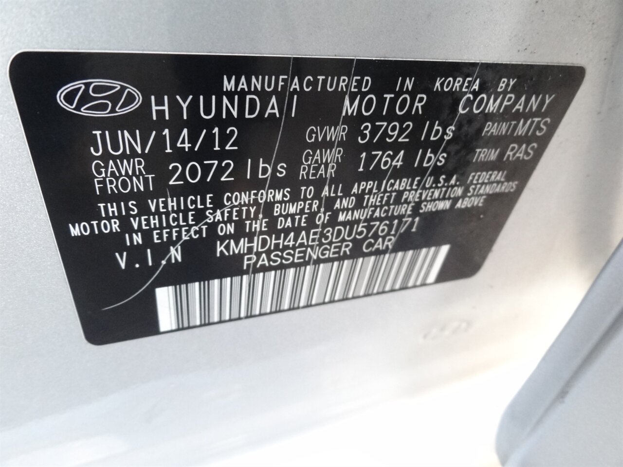 2013 Hyundai ELANTRA GLS  Sports package - Photo 25 - Deland, FL 32720