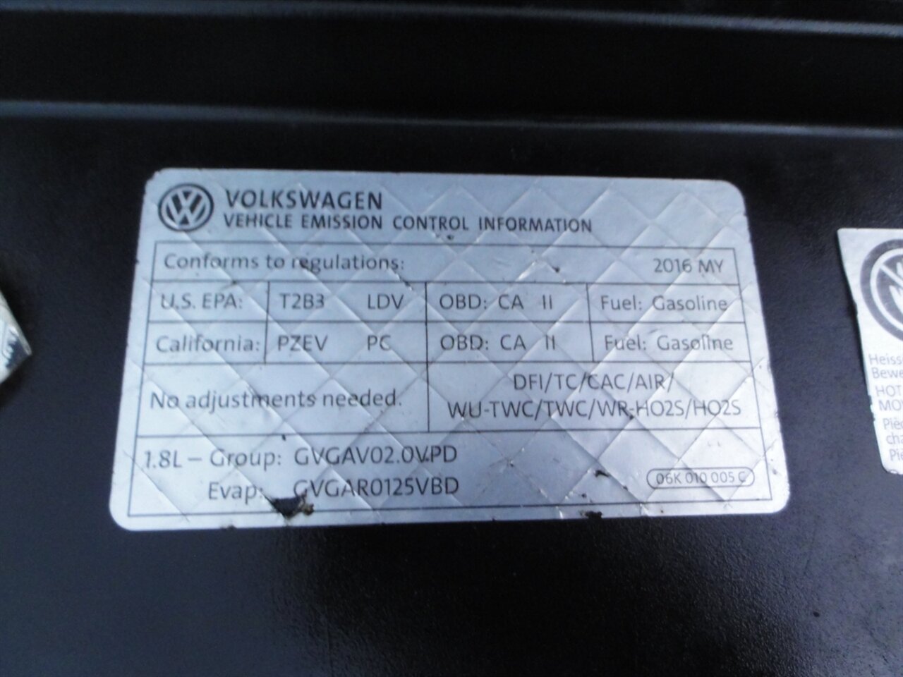 2016 Volkswagen Passat 1.8T S   - Photo 26 - Deland, FL 32720