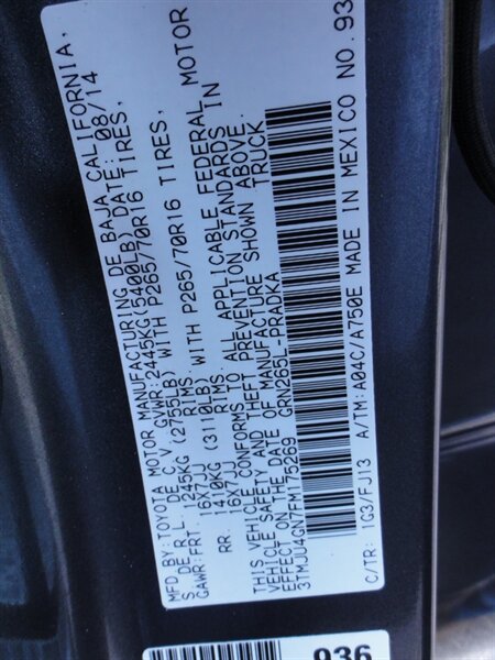 2015 Toyota Tacoma PreRunner V6  Crew cab - Photo 35 - Deland, FL 32720