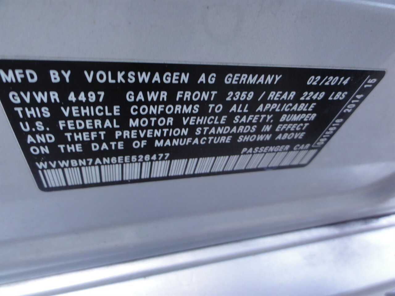 2014 Volkswagen CC Sport   - Photo 28 - Deland, FL 32720