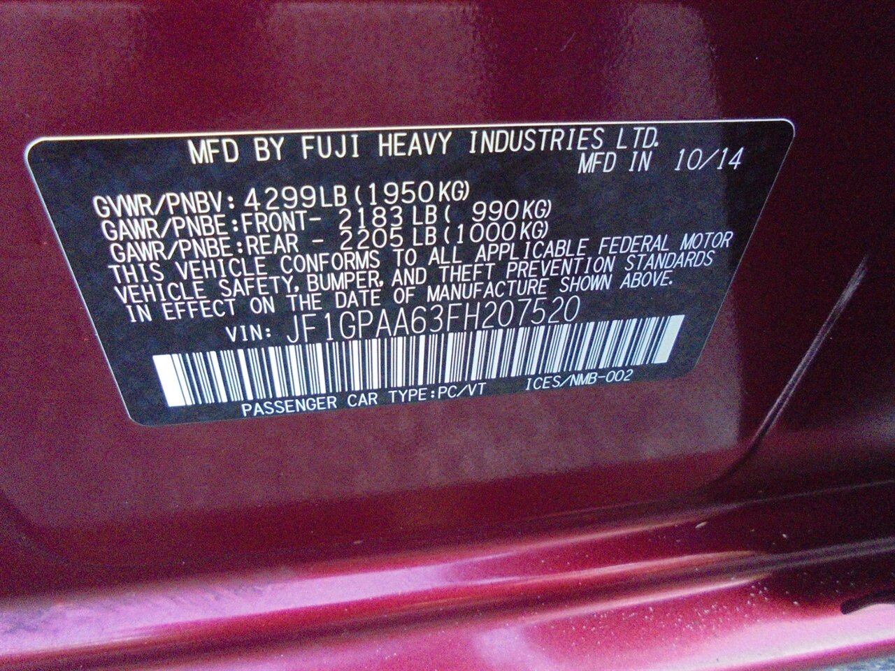 2015 Subaru Impreza 2.0i   - Photo 28 - Deland, FL 32720