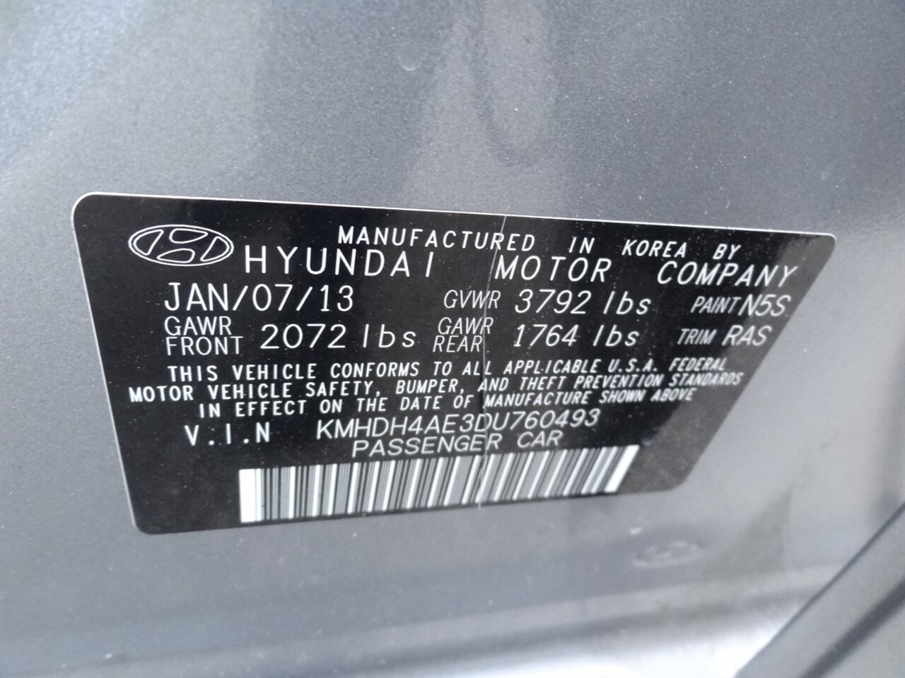 2013 Hyundai ELANTRA GLS - Photo 27 - Deland, FL 32720