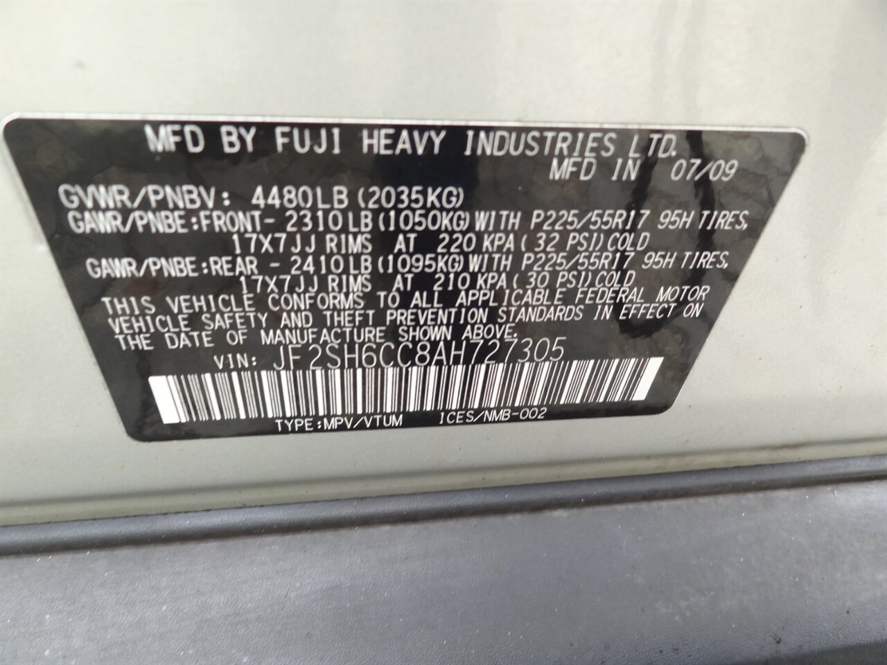 2010 Subaru Forester 2.5X Premium - Photo 27 - Deland, FL 32720
