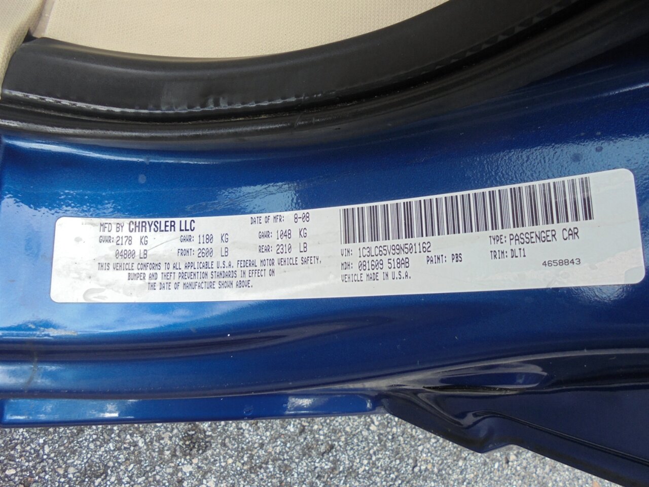 2009 Chrysler Sebring Limited   - Photo 33 - Deland, FL 32720