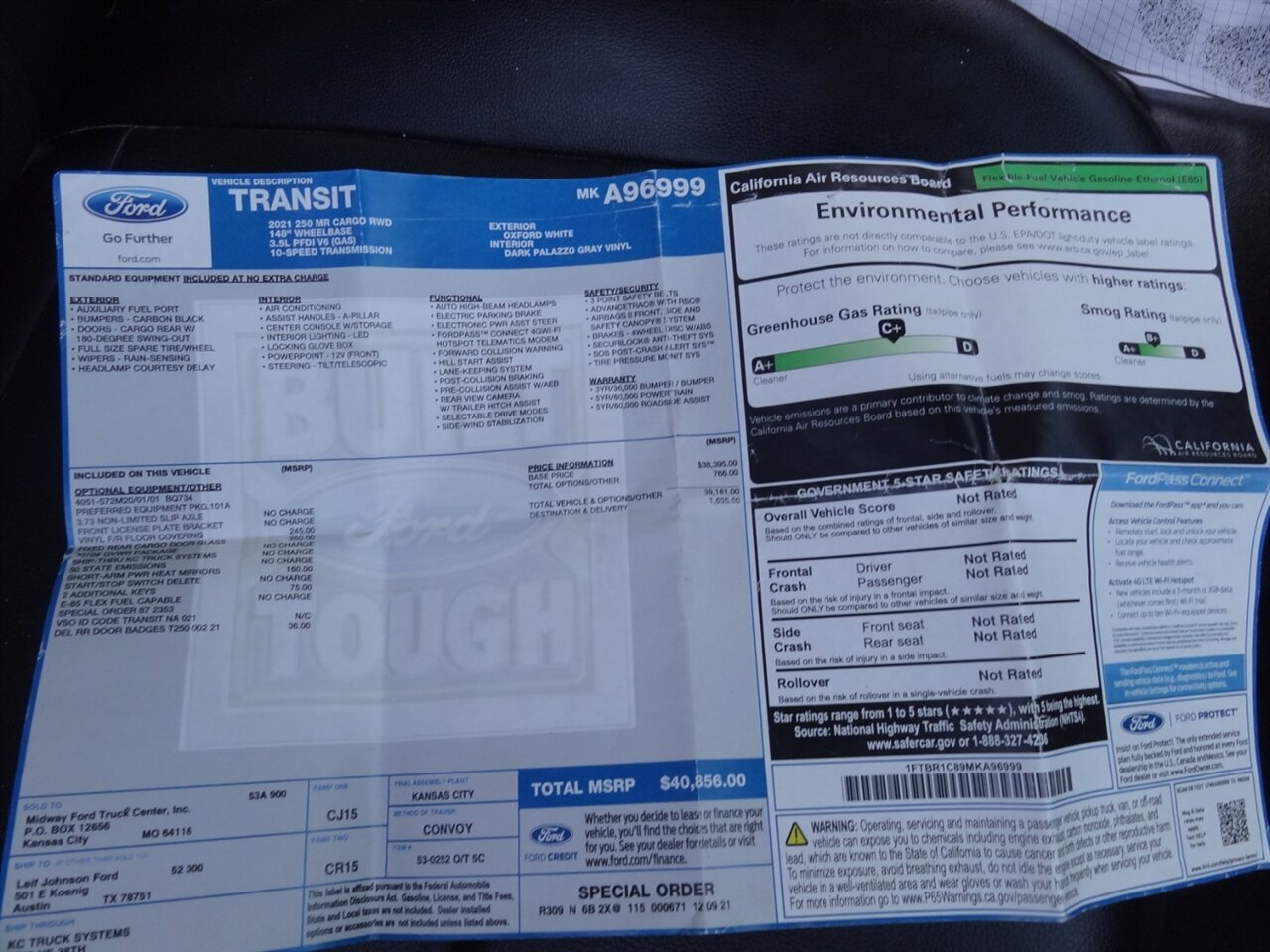 2021 Ford Transit 250 - Photo 63 - Deland, FL 32720