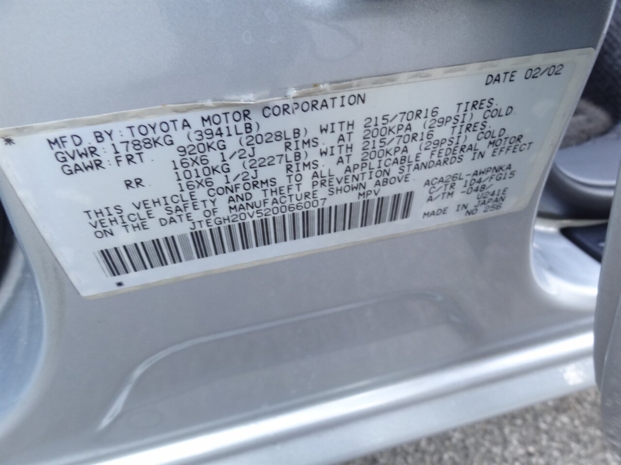 2002 Toyota RAV4 L   - Photo 27 - Deland, FL 32720