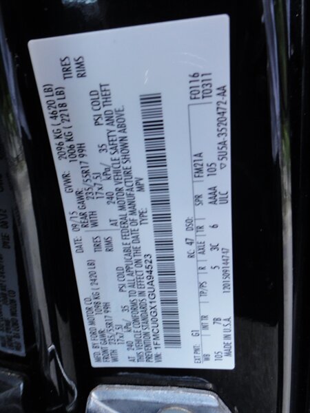 2016 Ford Escape SE EcoBoost - Photo 26 - Deland, FL 32720