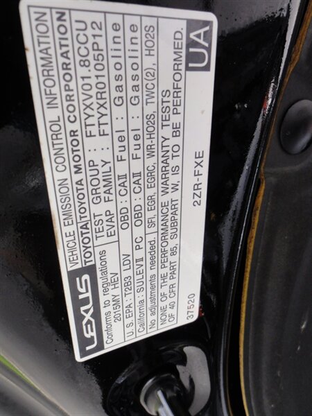 2015 Lexus CT 200h Premium - Photo 27 - Deland, FL 32720