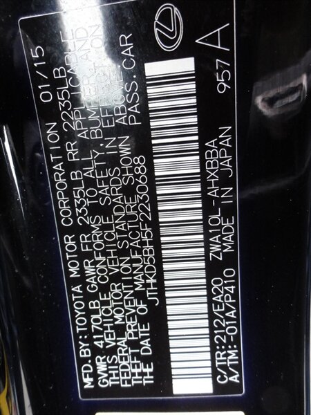 2015 Lexus CT 200h Premium - Photo 28 - Deland, FL 32720