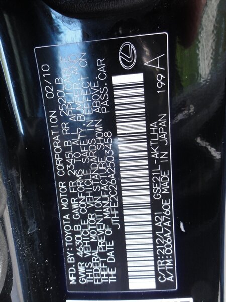 2010 Lexus IS 350C Ultra premium convertible   - Photo 32 - Deland, FL 32720