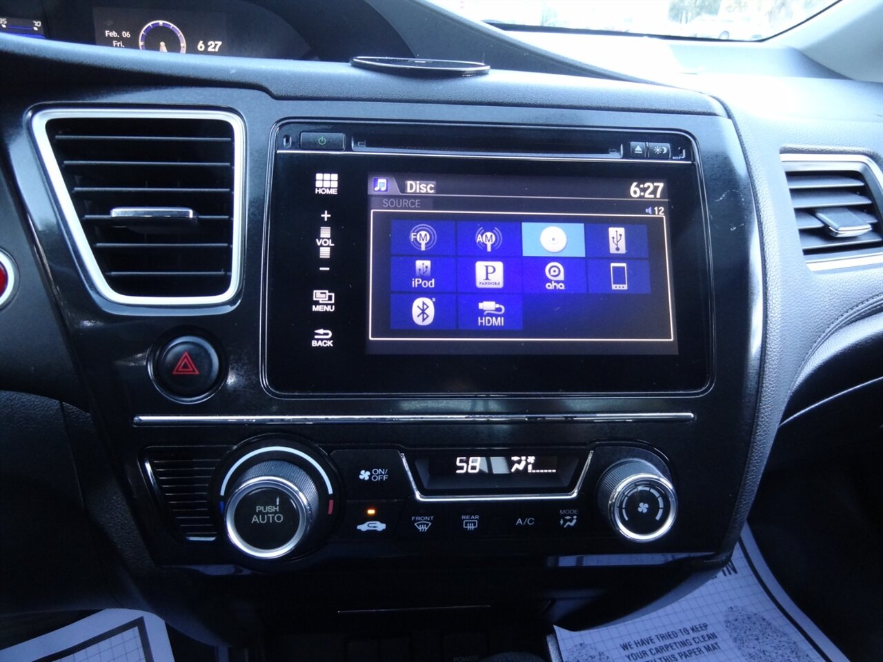 2014 Honda Civic EX   - Photo 43 - Deland, FL 32720