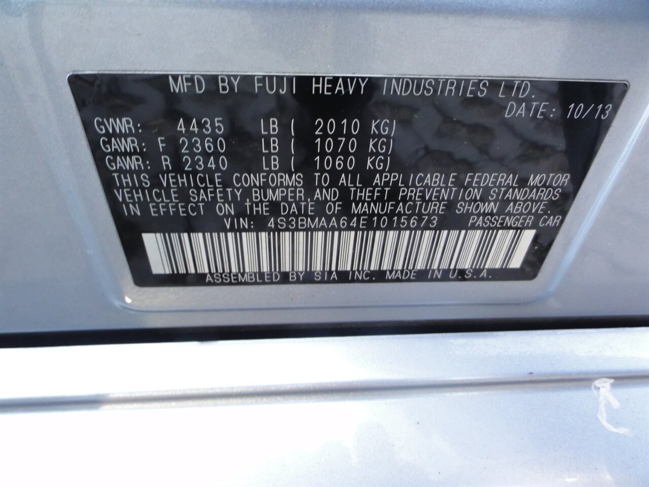 2014 Subaru Legacy 2.5i   - Photo 27 - Deland, FL 32720