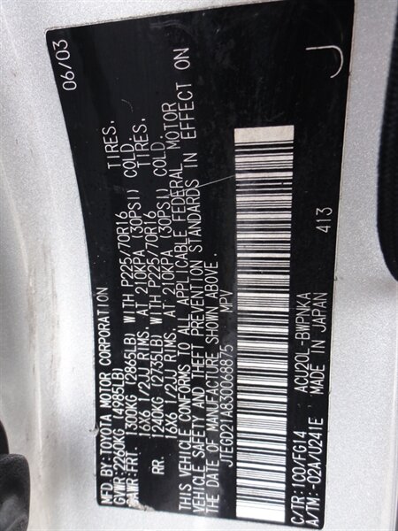 2003 Toyota Highlander   - Photo 26 - Deland, FL 32720