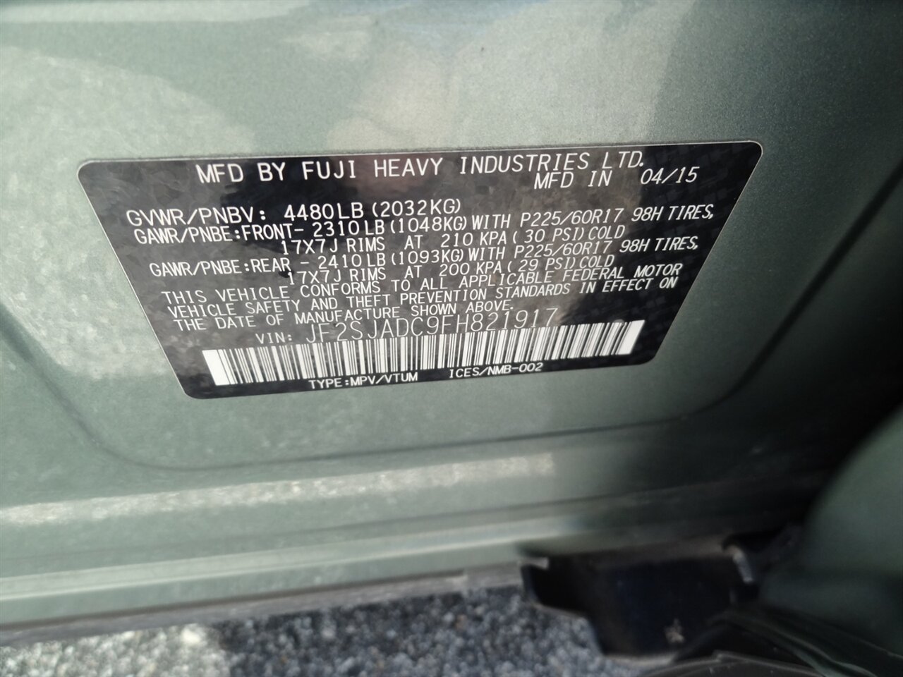 2015 Subaru Forester 2.5i Premium   - Photo 26 - Deland, FL 32720