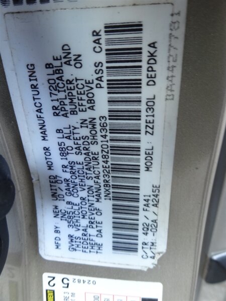 2008 Toyota Corolla CE - Photo 25 - Deland, FL 32720