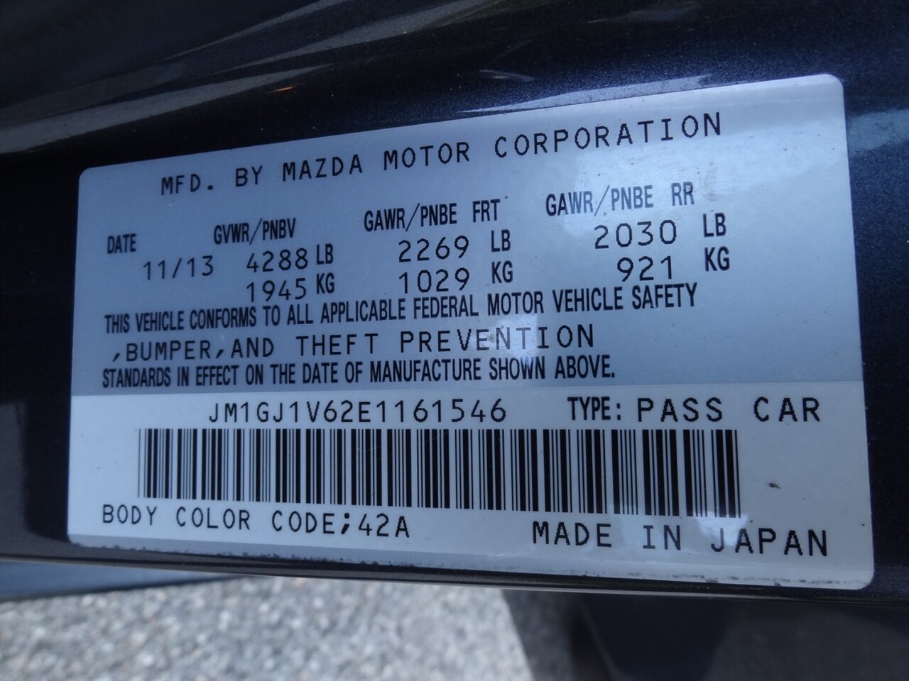 2014 Mazda Mazda6 i Touring Sky Active - Photo 27 - Deland, FL 32720