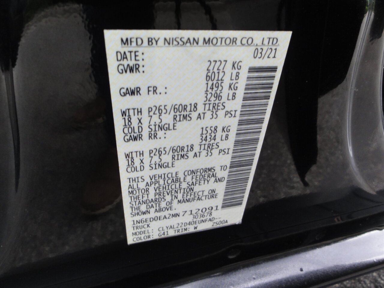 2021 Nissan Frontier SV - Photo 35 - Deland, FL 32720
