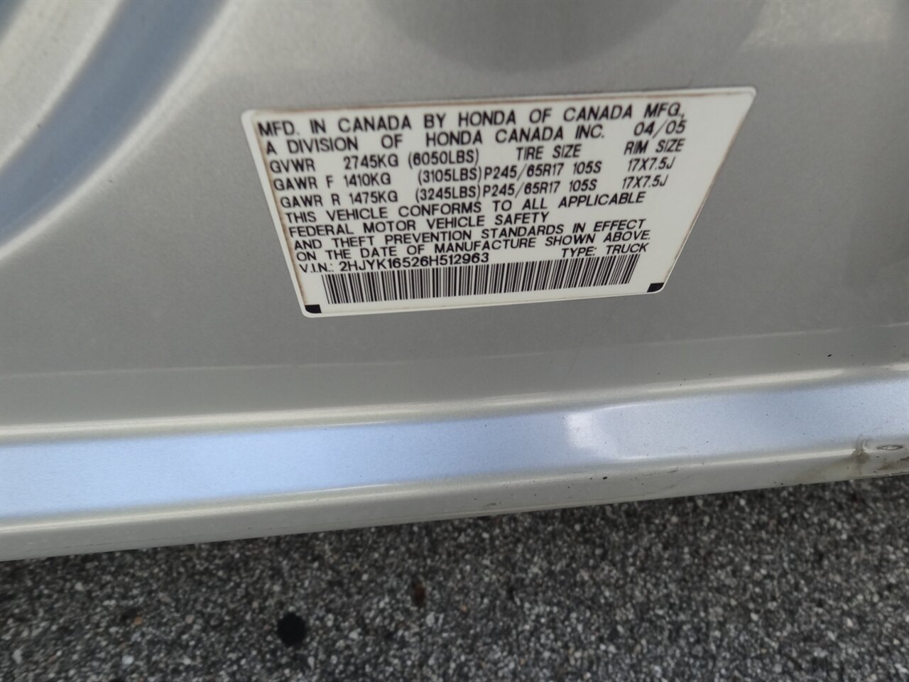 2006 Honda Ridgeline RTL - Photo 25 - Deland, FL 32720