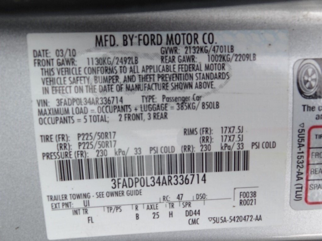 2010 Ford Fusion Hybrid Limited - Photo 29 - Deland, FL 32720