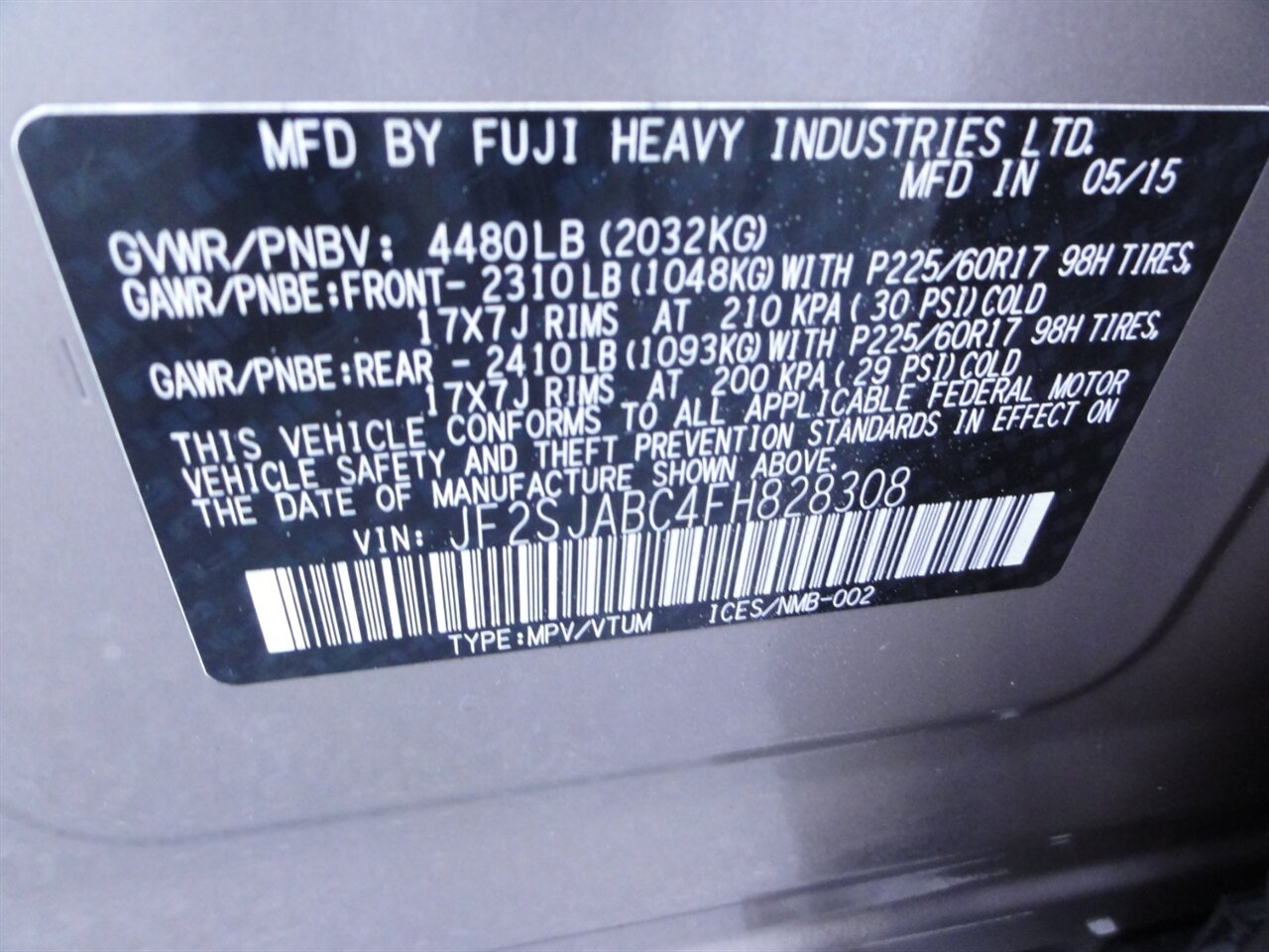 2015 Subaru Forester 2.5i Premium - Photo 27 - Deland, FL 32720