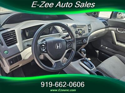 2012 Honda Civic LX   - Photo 1 - Garner, NC 27529