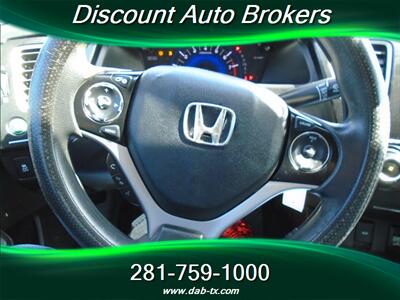 2013 Honda Civic LX   - Photo 15 - Houston, TX 77082