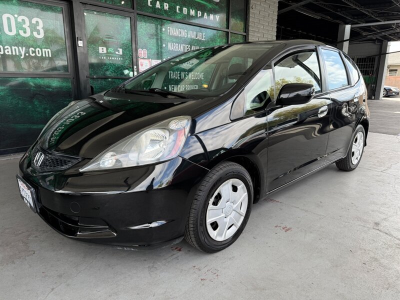 Black 2013 Honda Fit Hatchback Front-Wheel Drive Automatic