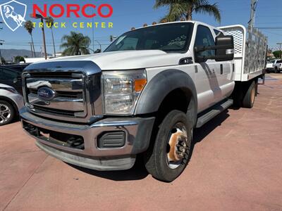 2012 Ford F-550 XL 12' stakebed w liftgate(1600 LB)  Crew Cab, Cab & Chassis - Photo 4 - Norco, CA 92860