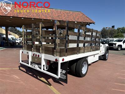 2024 Ford F-550 Super Duty Regular Cab 12' Stake Bed   - Photo 8 - Norco, CA 92860