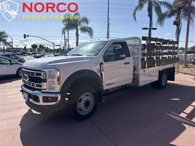2024 Ford F-550 Super Duty Regular Cab 12' Stake Bed   - Photo 4 - Norco, CA 92860