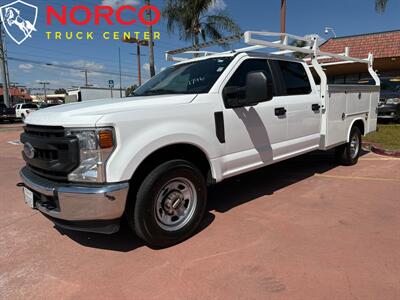 2022 Ford F-350 Super Duty XL Crew Cab 8' Utility W/ Ladder Rack   - Photo 4 - Norco, CA 92860