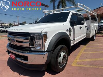 2019 Ford F-550 12' Crew Cab Diesel 11' Utility w/ Ladder Rack   - Photo 5 - Norco, CA 92860