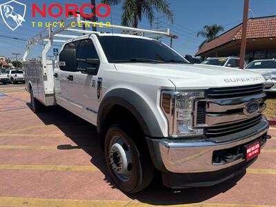 2019 Ford F-550 12' Crew Cab Diesel 11' Utility w/ Ladder Rack   - Photo 3 - Norco, CA 92860