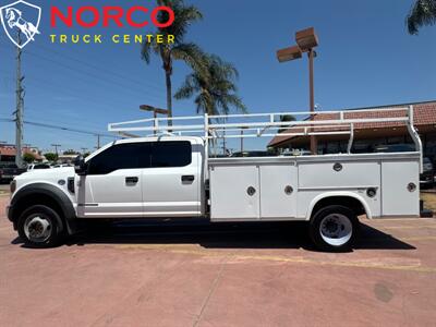 2019 Ford F-550 12' Crew Cab Diesel 11' Utility w/ Ladder Rack   - Photo 6 - Norco, CA 92860