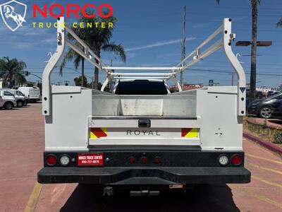 2019 Ford F-550 12' Crew Cab Diesel 11' Utility w/ Ladder Rack   - Photo 9 - Norco, CA 92860